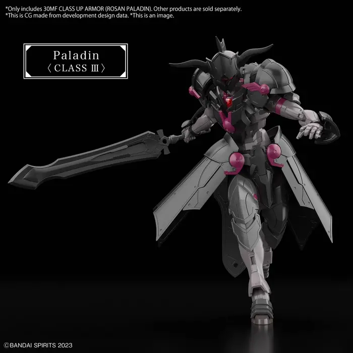 Bandai Gundam 30MF Class Up Armor Rosan Paladin Model Kit