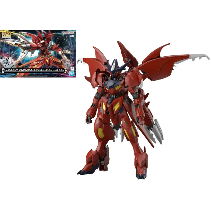Bandai Gundam HG 1/144 Gundam Amazing Barbatos Lupus Model Kit
