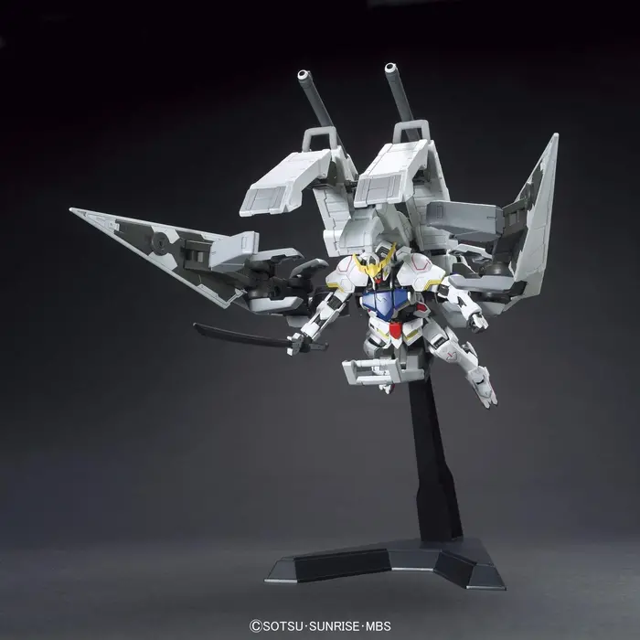 Bandai Gundam IBO 1/144 Barbatos & Long Distance Booster Kutan HG Model Kit