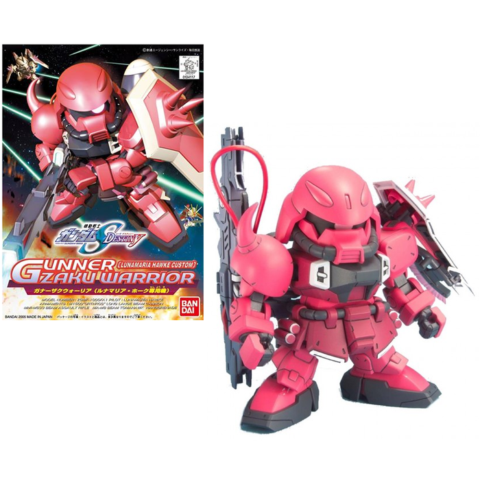 Bandai Gundam SD BB281 Gunner Zaku Warrior Lunamaria Model Kit