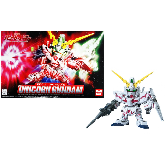 Bandai Gundam SD BB360 RX-0 Unicorn Gundam model Kit