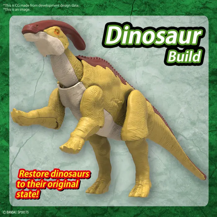 Bandai Plannosaurus Parasaurolophus Model Kit