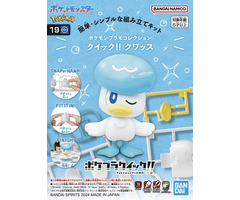 Bandai Pokemon Plamo Collection Quick Quaxly 19 Model Kit