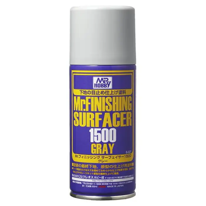MR Hobby Mr Finishing Surfacer 1500 Gray 170ml