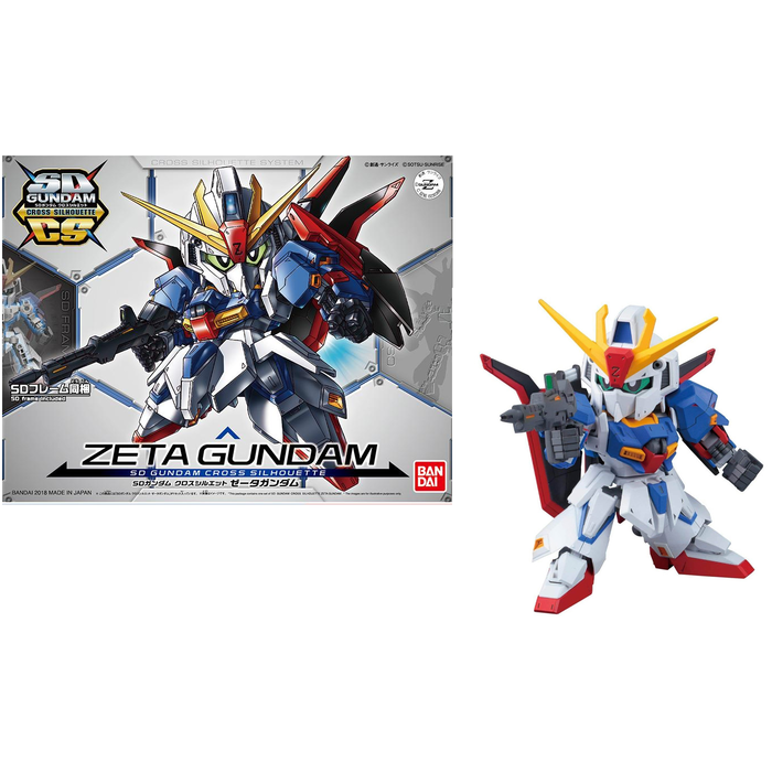 Bandai Gundam SD Cross Silhouette Zeta Gundam Model Kit