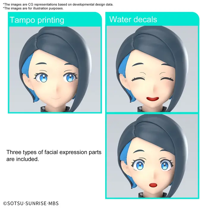 Bandai Gundam Figure-Rise Standard Nika Nanaura Model Kit