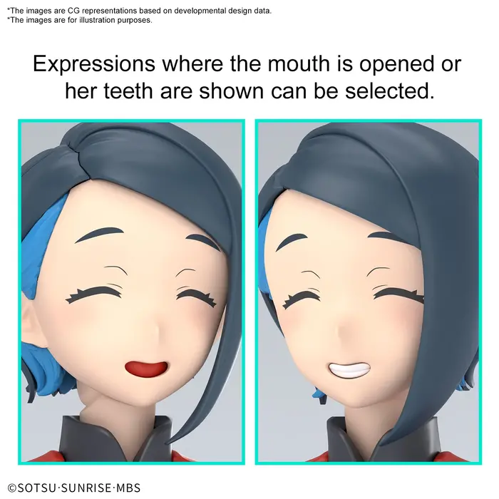 Bandai Gundam Figure-Rise Standard Nika Nanaura Model Kit