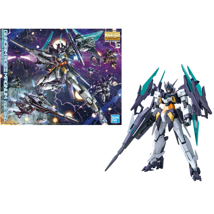 Bandai Gundam MG 1/100 AGE-IIMG Age II Magnum Gundam Model Kit