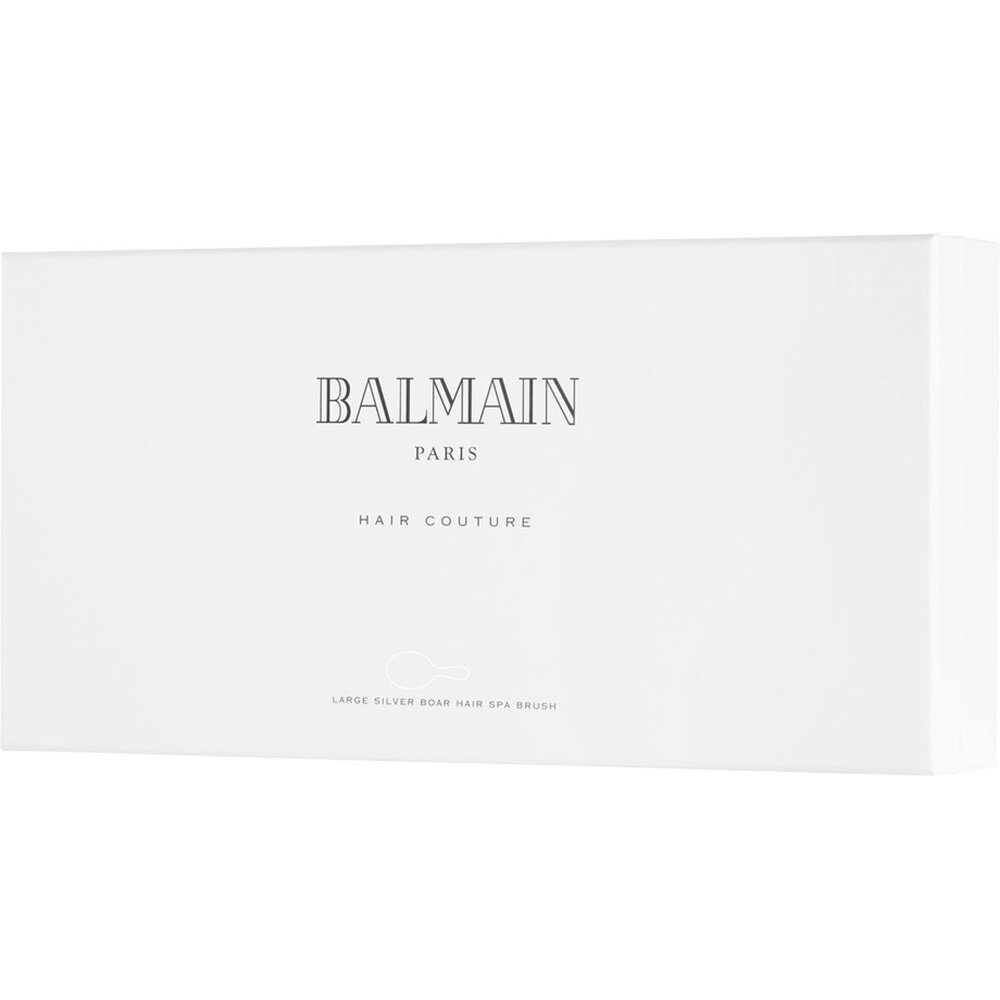 Balmain 100% Boar Hair Spa Brush - Silver Balmain 100% Boar Hair Spa Brush - Silver