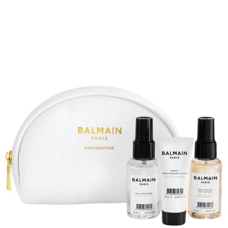 Balmain White Cosmetic Styling Bag - 50+50+20ml Balmain White Cosmetic Styling Bag - 50+50+20ml