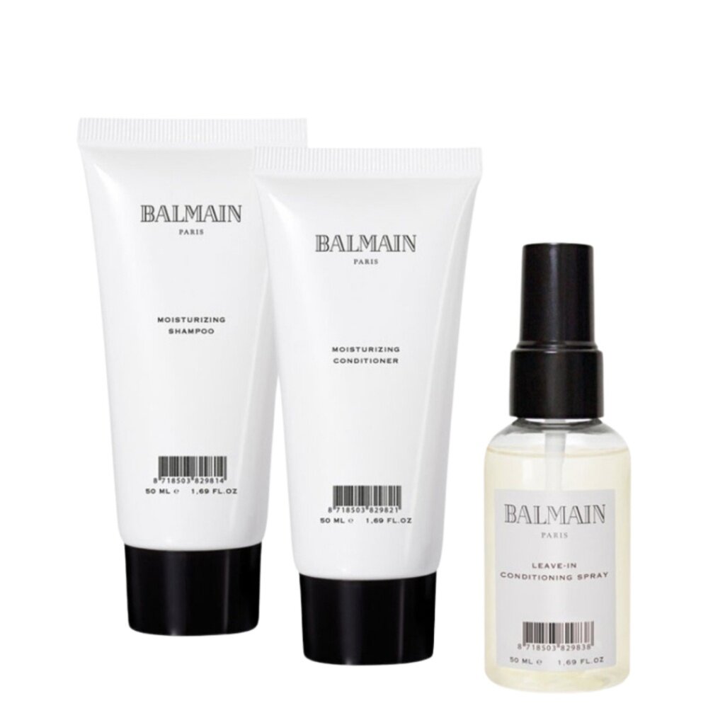 Balmain White Cosmetic Styling Bag - 50+50+20ml Balmain White Cosmetic Styling Bag - 50+50+20ml