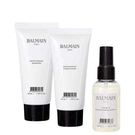 Balmain White Cosmetic Styling Bag - 50+50+20ml Balmain White Cosmetic Styling Bag - 50+50+20ml
