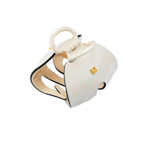 Balmain Haarclip Imperiale - White/Black Balmain Haarclip Imperiale - White/Black