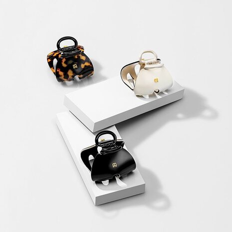 Balmain Haarclip Imperiale - Black/White Balmain Haarclip Imperiale - Black/White