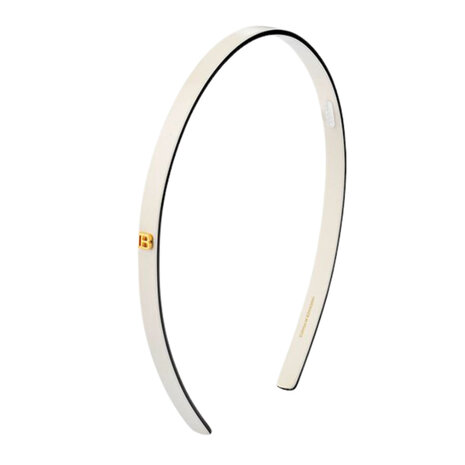 Balmain Headband Small - White/Black Balmain Headband Small - White/Black
