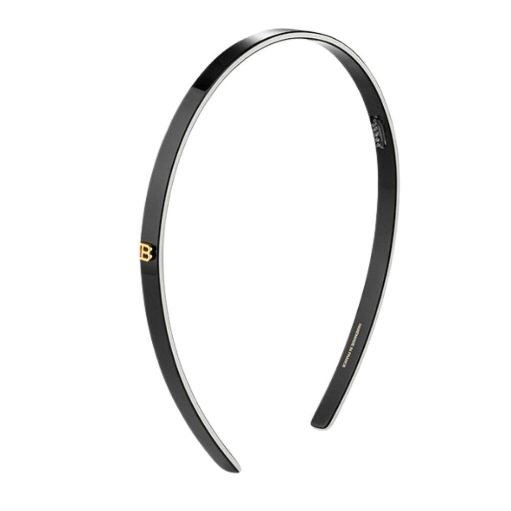 Balmain Headband Small - Black/White Balmain Headband Small - Black/White