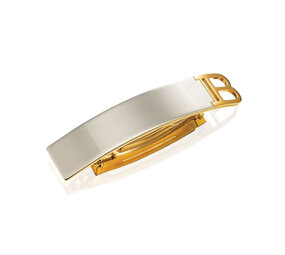 Balmain Silver/Gold Barrette Pour Cheveux Balmain Silver/Gold Barrette Pour Cheveux