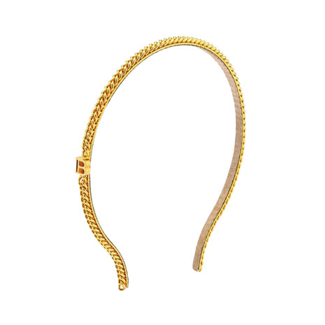 Balmain Pont Des Arts Headband Small - Gold Chain Balmain Pont Des Arts Headband Small - Gold Chain