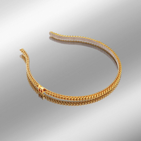 Balmain Pont Des Arts Headband Small - Gold Chain Balmain Pont Des Arts Headband Small - Gold Chain