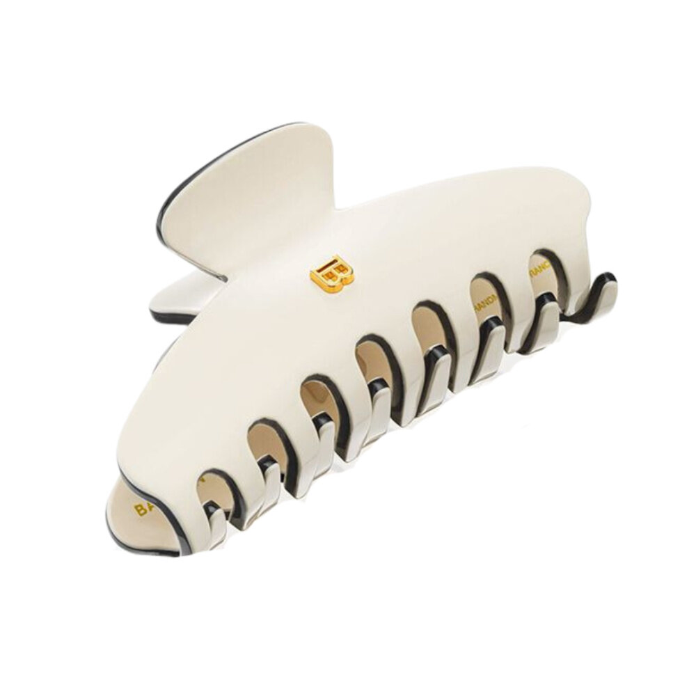 Balmain Haarclip Medium - White/Black Balmain Haarclip Medium - White/Black