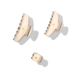 Balmain Haarclip Extra Small - White/Black Balmain Haarclip Extra Small - White/Black