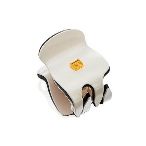 Balmain Haarclip Extra Small - White/Black Balmain Haarclip Extra Small - White/Black