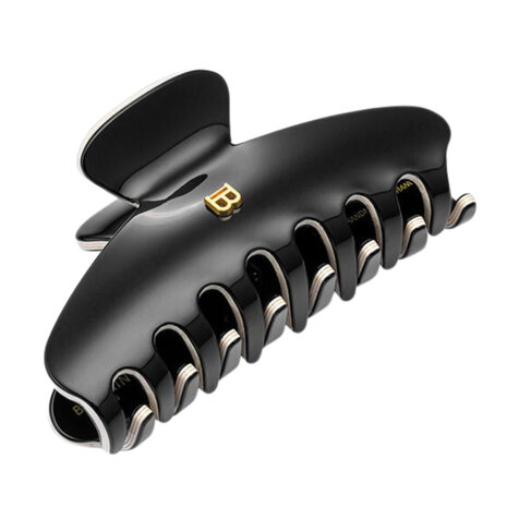 Balmain Haarclip Medium - Black/White Balmain Haarclip Medium - Black/White