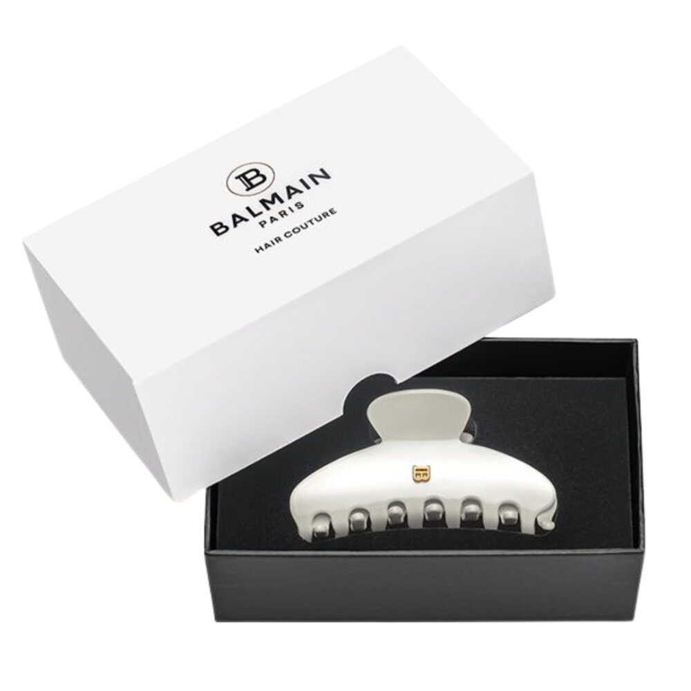 Balmain Haarclip Medium - White Balmain Haarclip Medium - White