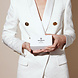Balmain Haarclip Small - White Balmain Haarclip Small - White