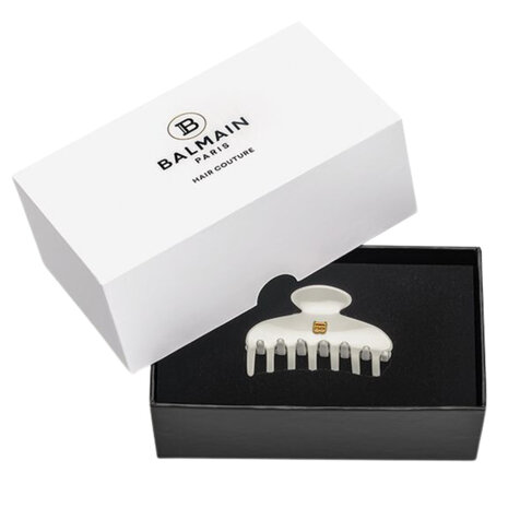 Balmain Haarclip Small - White Balmain Haarclip Small - White