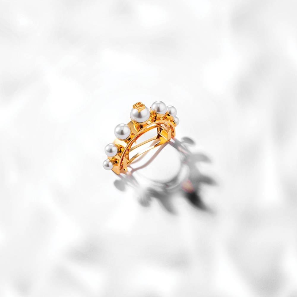 Balmain Limited Edition Legacy Haarclip Large - Pearl Balmain Limited Edition Legacy Haarclip Large - Pearl