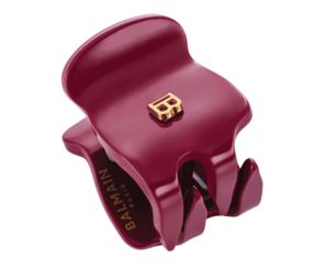 Balmain Pince à Cheveux Extra Small Burgundy Balmain Pince à Cheveux Extra Small Burgundy
