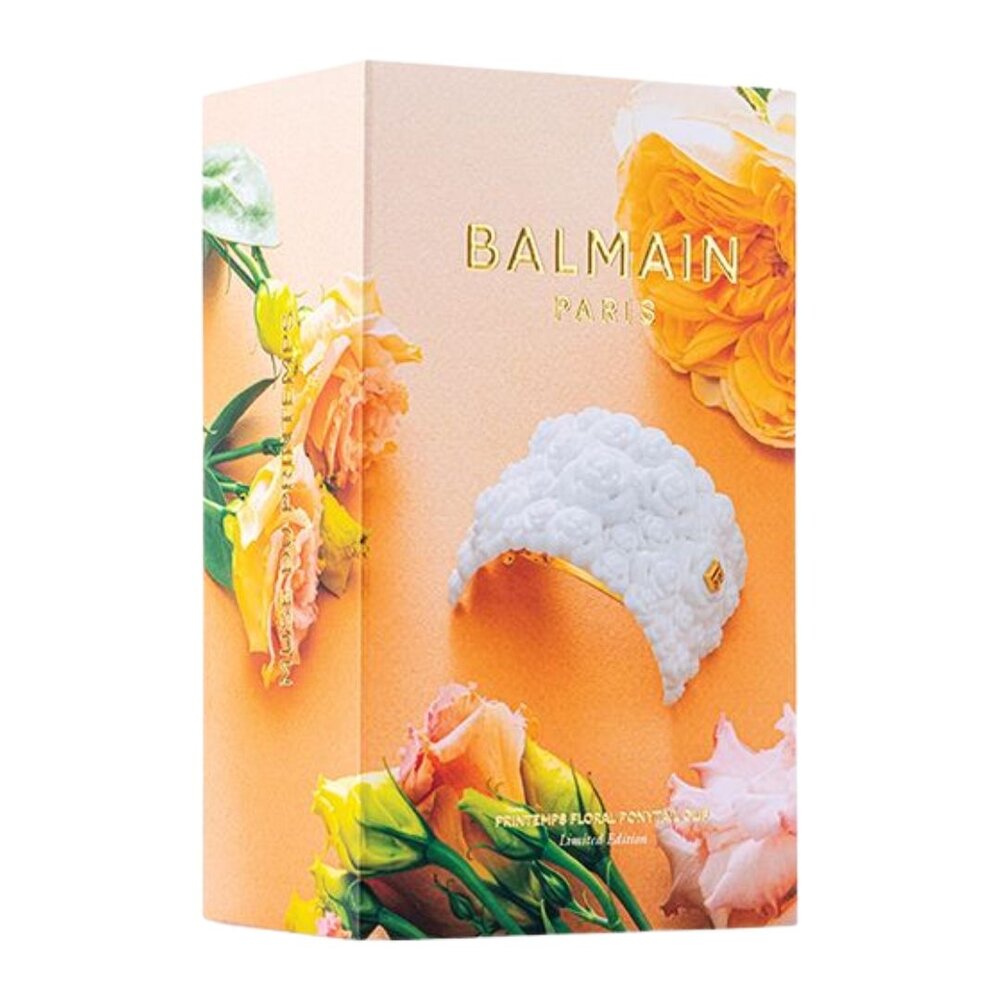 Balmain Limited Edition Printemps Floral Ponytail Clip Balmain Limited Edition Printemps Floral Ponytail Clip