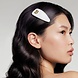 Balmain Limited Edition Printemps Leather Snap Hair Clip Balmain Limited Edition Printemps Leather Snap Hair Clip
