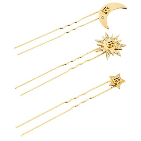 Balmain Limited Edition Pin Set Gold Balmain Limited Edition Pin Set Gold