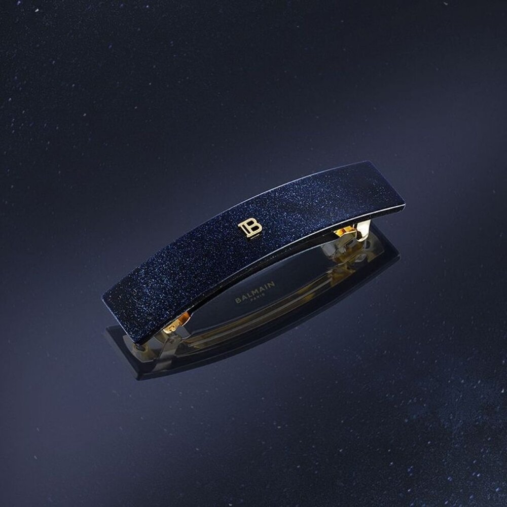 Balmain Limited Edition Barrette Pour Cheveux Medium Cosmic Sapphire Balmain Limited Edition Barrette Pour Cheveux Medium Cosmic Sapphire