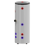 LMNT Indirect gestookte Fast boiler en buffertank in 1 (behuizing) CDWT-215L Duplex 2205 Boilertank 150 liter, Buffertank 65 liter, met coil(Spiraal) Warmtepompboiler