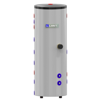 LMNT Indirect gestookte Fast boiler en buffertank in 1 (behuizing) CDWT-250L Duplex 2205 Boilertank 190 liter, Buffertank 60 liter, met coil(Spiraal) Warmtepompboiler