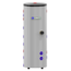 LMNT Indirect gestookte Fast boiler en buffertank in 1 (behuizing) CDWT-250L Duplex 2205 Boilertank 190 liter, Buffertank 60 liter, met coil(Spiraal) Warmtepompboiler