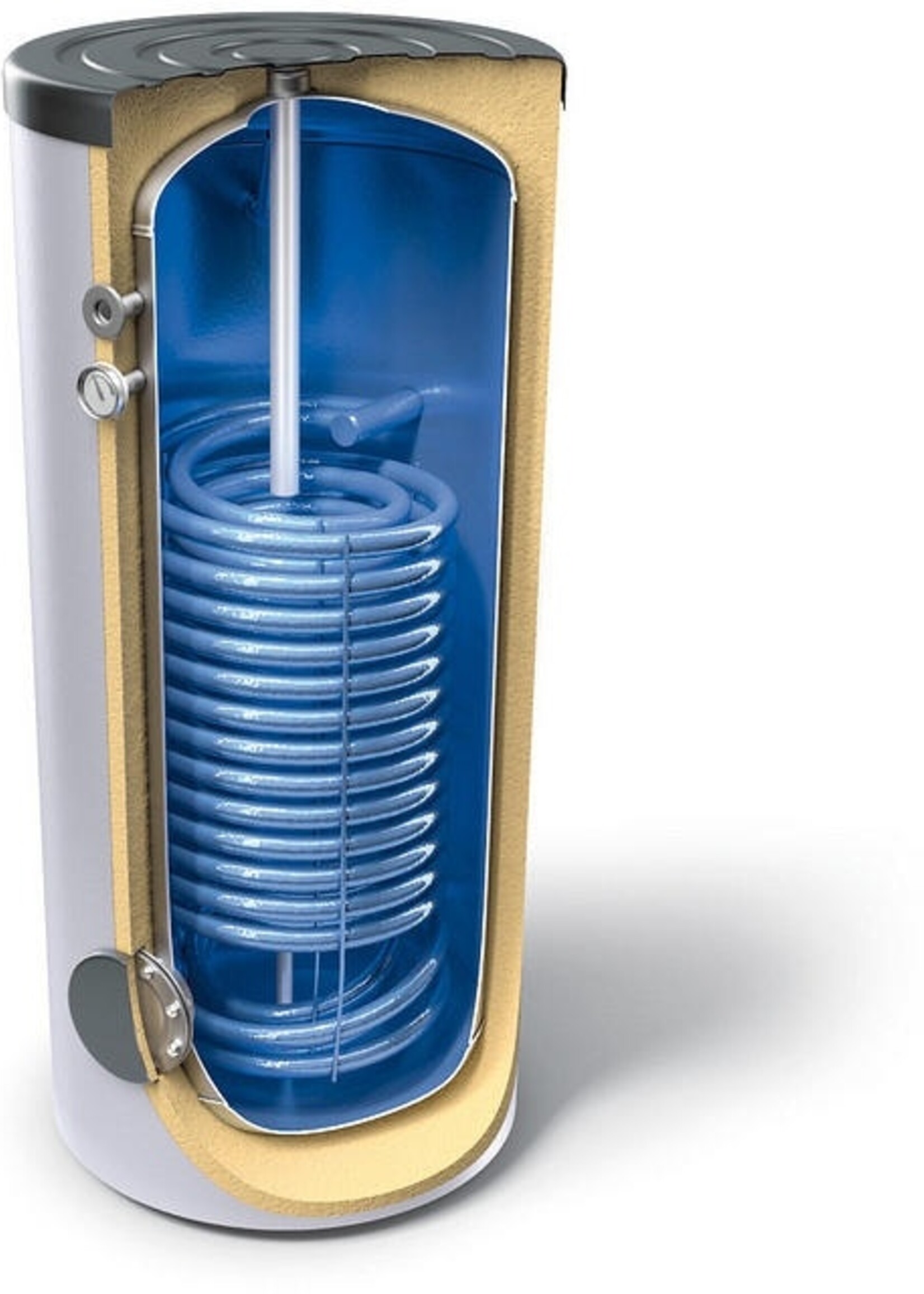 Tesy Tesy high-capacity buffer tank with heat exchanger for heat pump 300 liters
