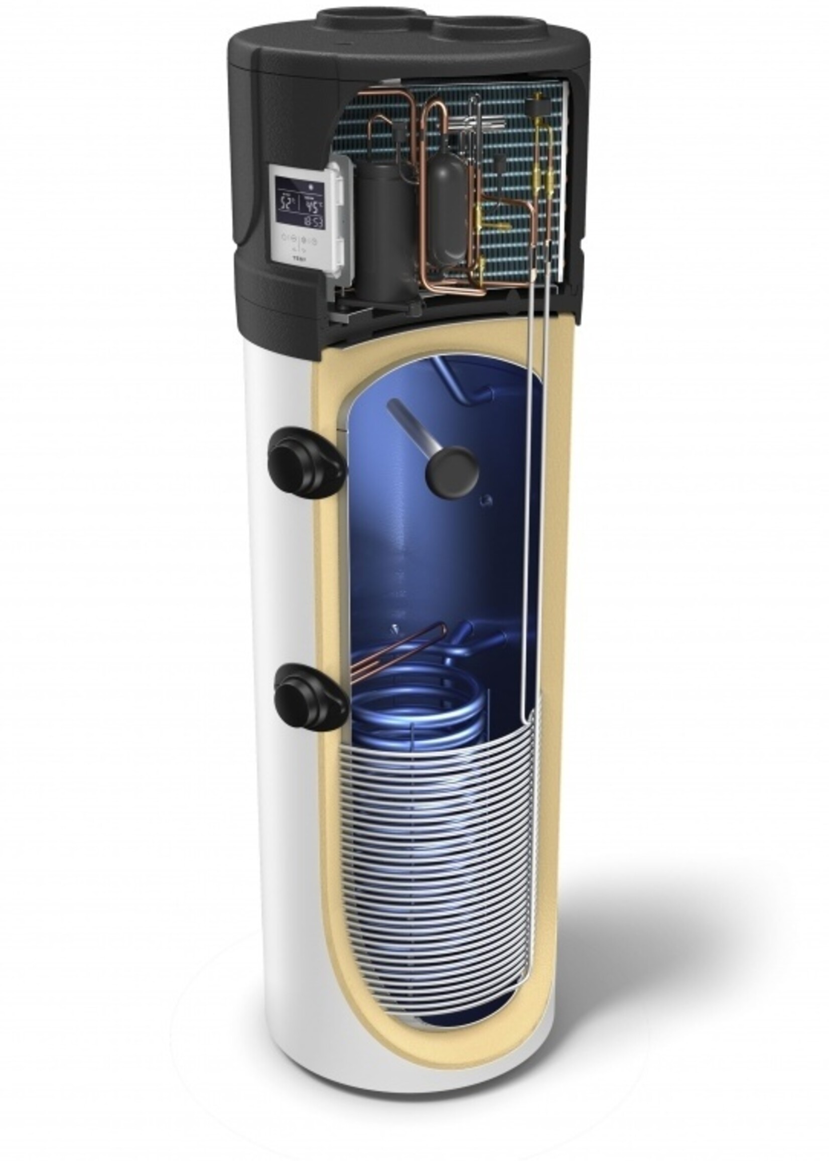 Tesy  Tesy AquaThermica Warmepumpenboiler 200 Liter mit Wärmetauscher