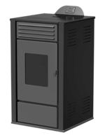 Mareli Pelletkamin PSN 6kW Schwarz