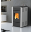 Mareli Pelletkachel PS 8kW Wijnrood
