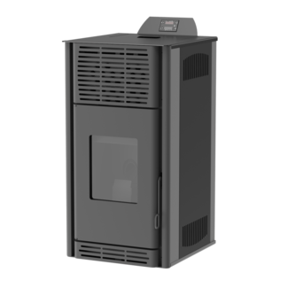Mareli Pelletkachel PS 10kW Zwart