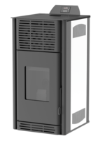 Mareli Pelletkamin PS 12kW Weiß