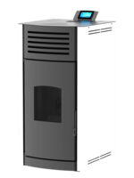 Mareli Pelletkamin ONYX HYDRO 12kW AUTO Weiß