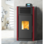 Mareli Pelletkachel ONYX HYDRO 18kW AUTO Wijnrood