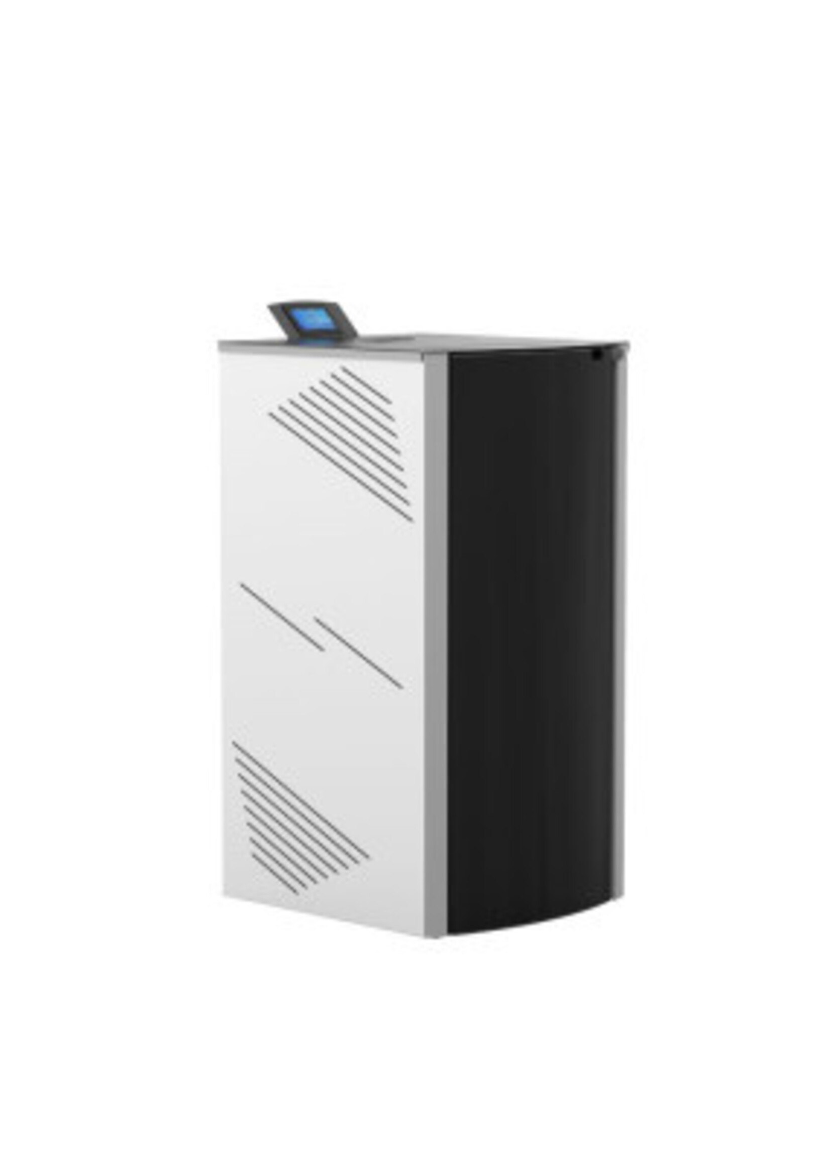 Mareli Pellet Stove ONYX HYDRO 12kW AUTO Full Glass White
