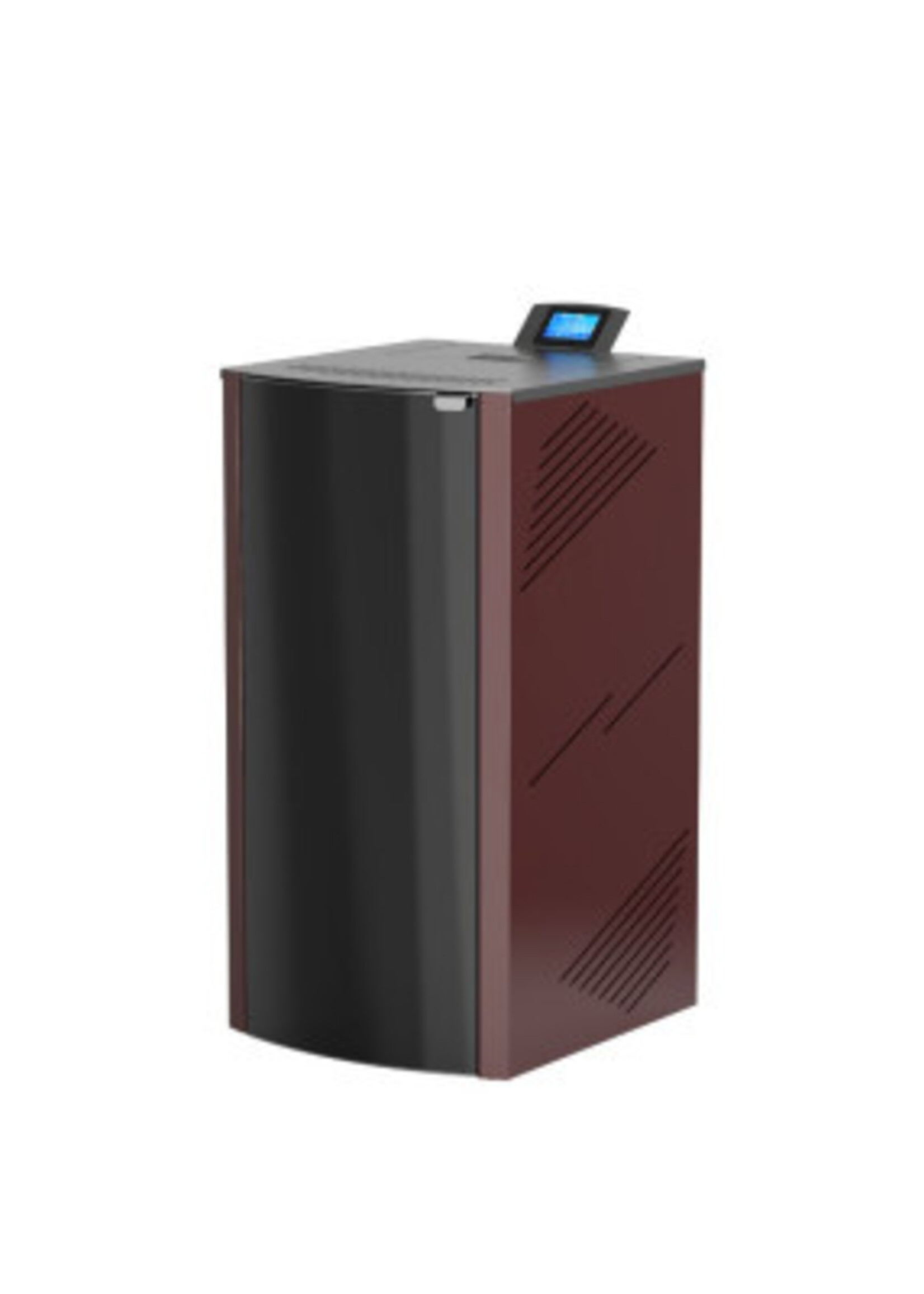 Mareli Pellet Stove ONYX HYDRO 18kW AUTO Full Glass Burgundy