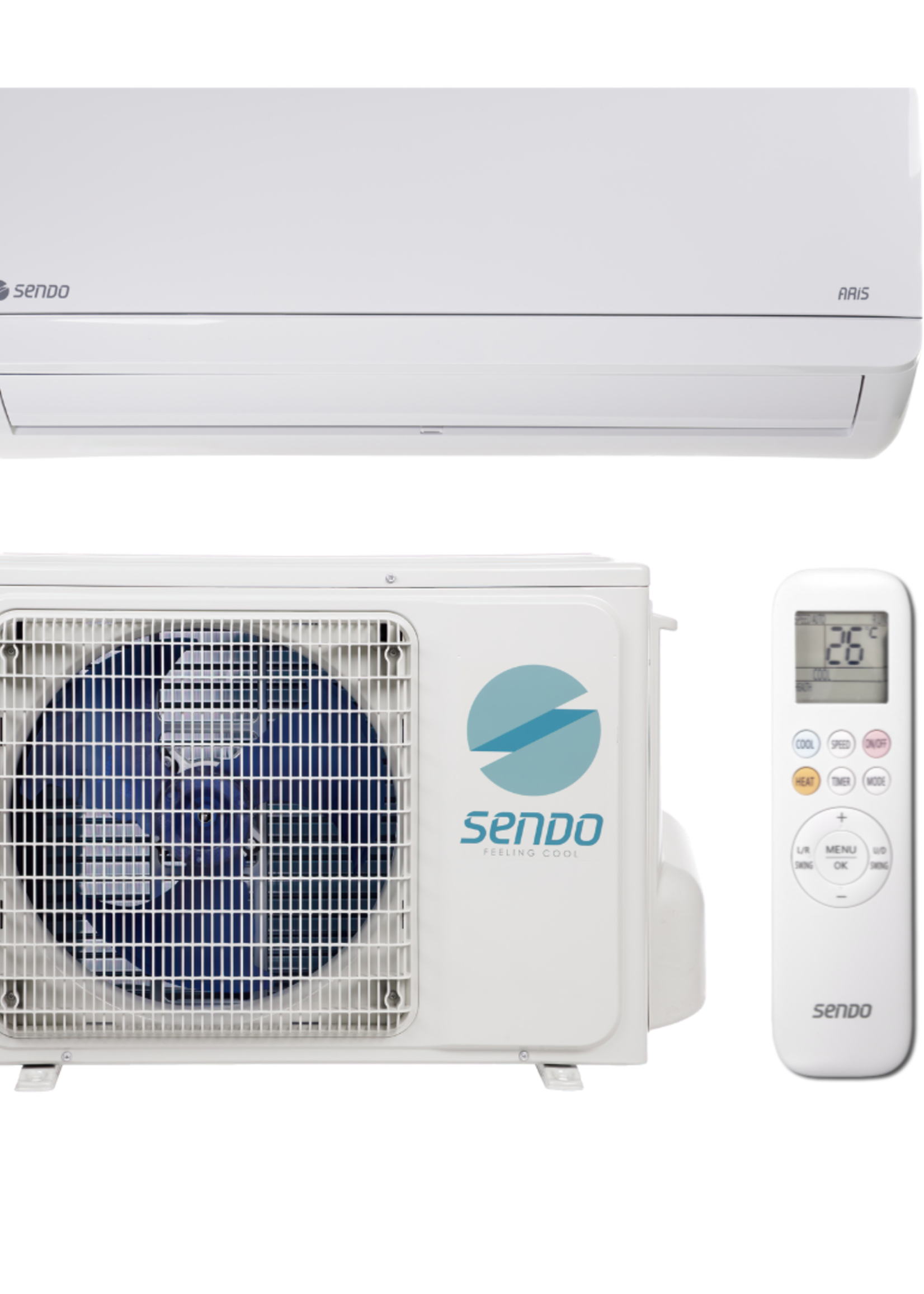 Sendo ARIS Split Unit Air Conditioner 2.5 kW